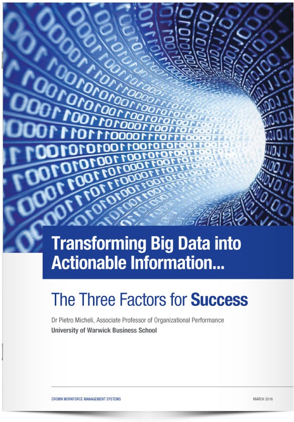 Transforming Big Data into Actionable Information