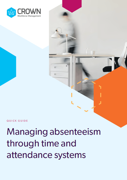 Managing absenteeism through time and attendance systems